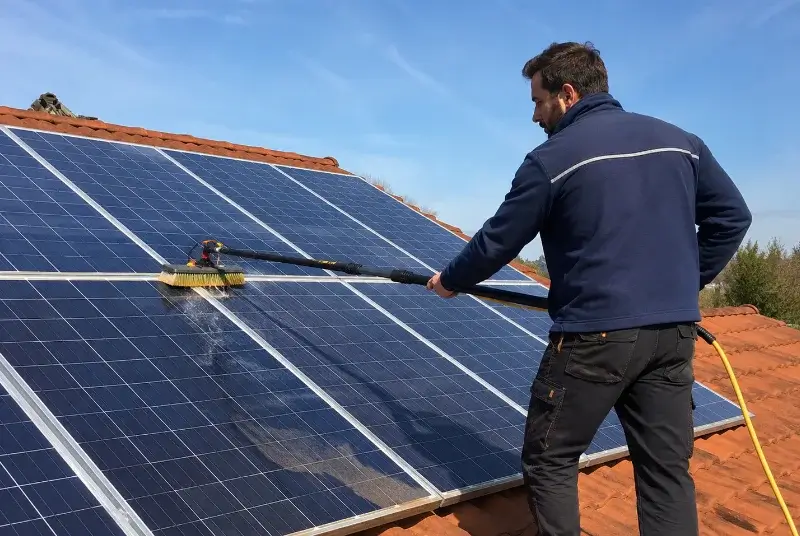 Nettoyage et entretien de panneaux solaires à Domloup